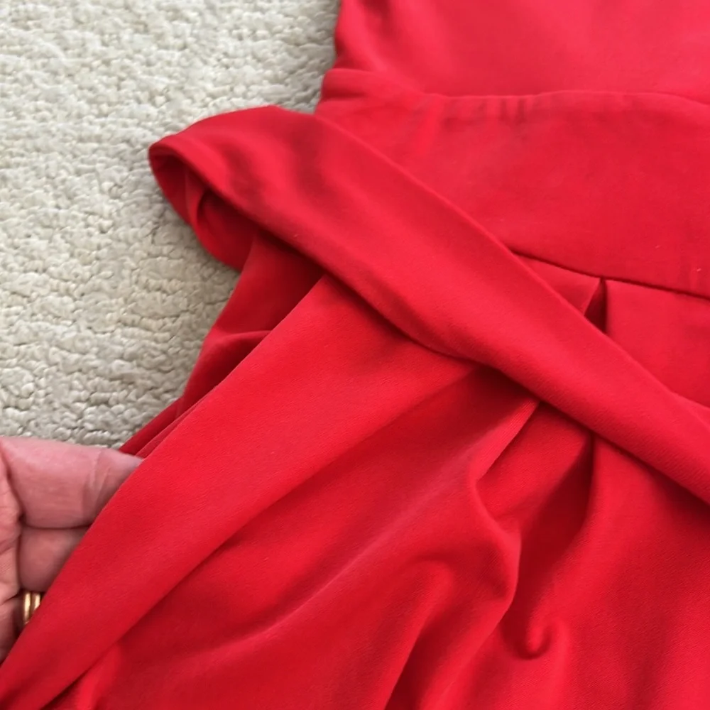 NY & Co stretch Red/orange  Women's Jumpsuit - Picture 14 of 14